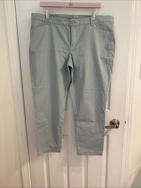 Women’s Gap Cropped Chinos grey size 16